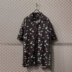 画像: FRED PERRY - Leopard Open Collar S/S Shirt