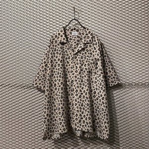 画像: keboz - Leopard Open Collar S/S Shirt