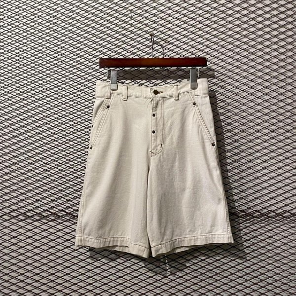 画像1: I.S - 80's Wide Shorts (WHITE) (1)