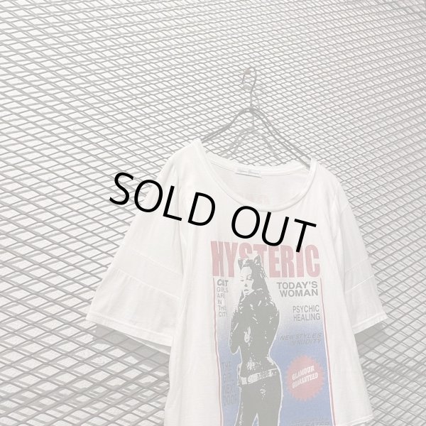 画像2: HYSTERIC GLAMOUR -  "Girl" Docking Tee (2)