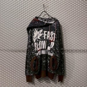 画像: Vivienne Westwood MAN - "FAST SLOW" Asymmetrical Hoodie