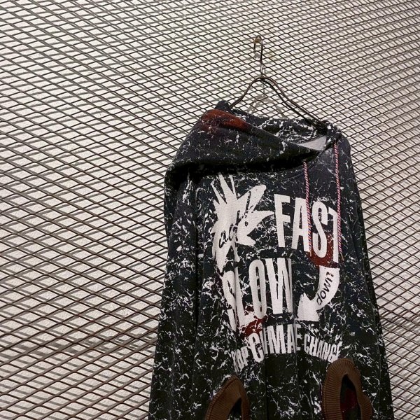 画像2: Vivienne Westwood MAN - "FAST SLOW" Asymmetrical Hoodie (2)