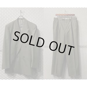 画像: Yves Saint Laurent - 4B Double Tailored Setup (Khaki)