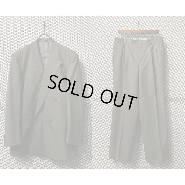 画像1: Yves Saint Laurent - 4B Double Tailored Setup (Khaki) (1)