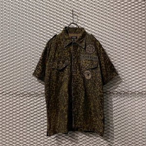 画像: HYSTERIC GLAMOUR - Skull x Leopard S/S Shirt