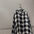 画像7: unknown - Frayed Ombre Check L/S Shirt (7)