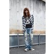 画像4: unknown - Frayed Ombre Check L/S Shirt (4)