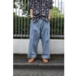 画像2: NEON SIGN - 1-Tuck Easy Wide Denim Pants (2)