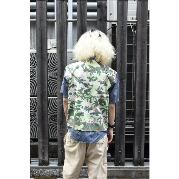 画像2: ELNEST - Camouflage Switching S/S Shirt (2)