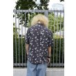 画像3: FRED PERRY - Leopard Open Collar S/S Shirt (3)