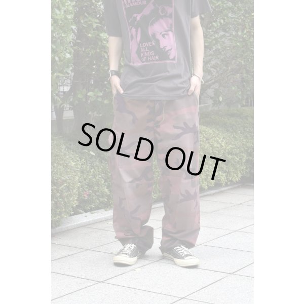 画像1: Rich hippie - Embroidery Camouflage Cargo Pants (1)