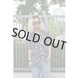 画像: FRED PERRY - Leopard Open Collar S/S Shirt