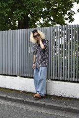 画像: NEON SIGN - 1-Tuck Easy Wide Denim Pants