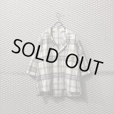 画像: SUN SEA - Check Open Collar S/S Shirt
