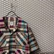 画像4: South2 West8 - 6 Pocket Madras Check Open Collar Shirt (4)