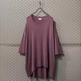 画像: URU - Paper Knit S/S Tops