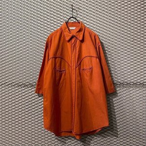 画像: WELLDER - Cord Trimming Western Shirt