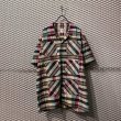 画像1: South2 West8 - 6 Pocket Madras Check Open Collar Shirt (1)
