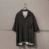 画像: Name. - Checkered Open Collar Shirt