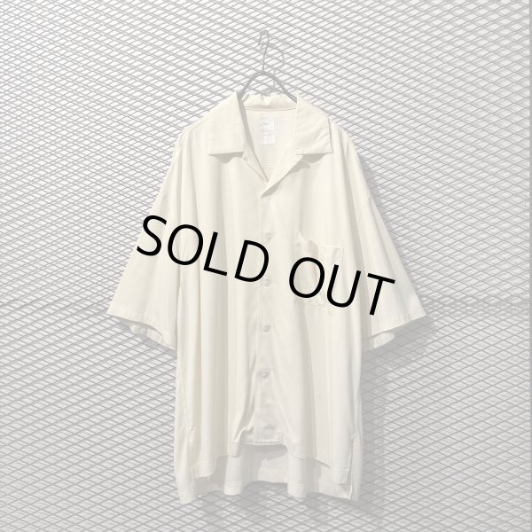 画像1: Name. - Open Collar Rayon Shirt (1)