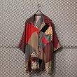 画像1: m's braque - Crazy Pattern Open Collar Shirt (1)