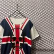 画像13: lucian pellat-finet - Skull x Union Jack Tee (13)