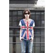 画像8: lucian pellat-finet - Skull x Union Jack Tee (8)