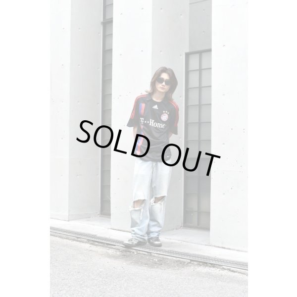 画像2: Lee - 90's Damage Denim Pants (BORO) (2)