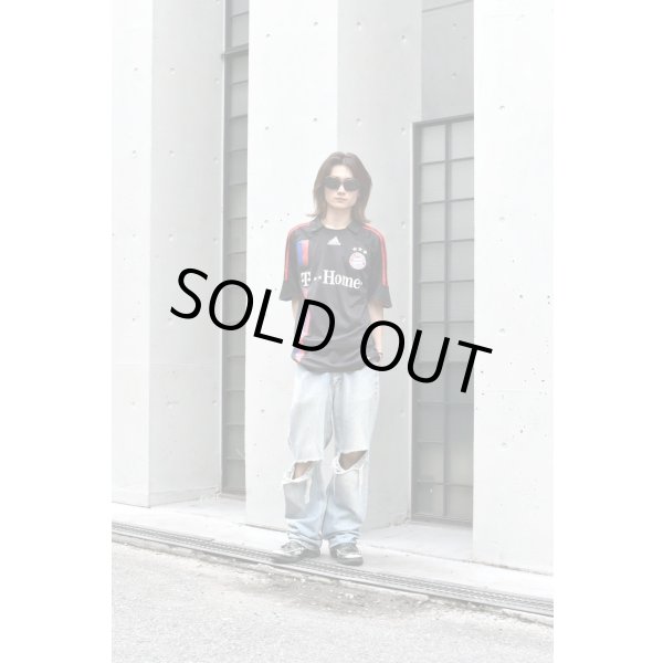 画像1: Lee - 90's Damage Denim Pants (BORO) (1)
