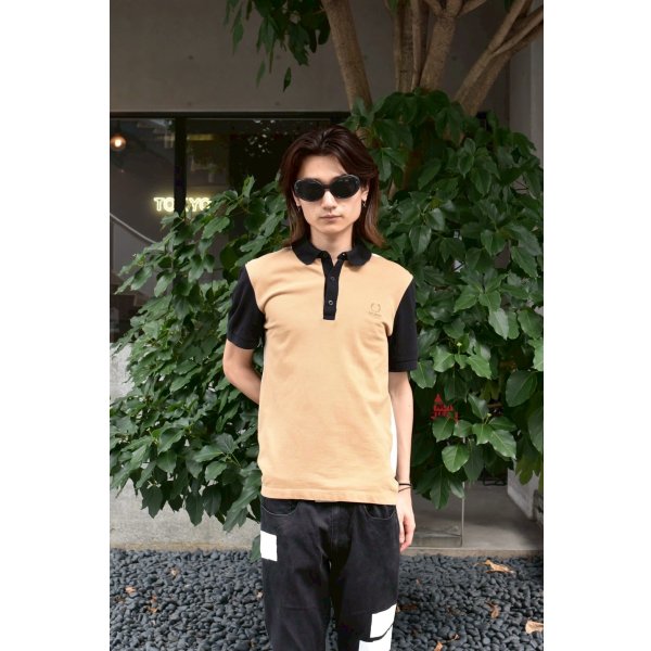 画像1: RAF SIMONS ‪×‬ FRED PERRY - Rubber Switching Polo Shirt (1)