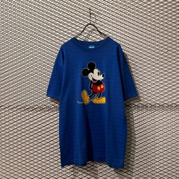 画像1: Vintage - Mickey Flock Border Tee (1)