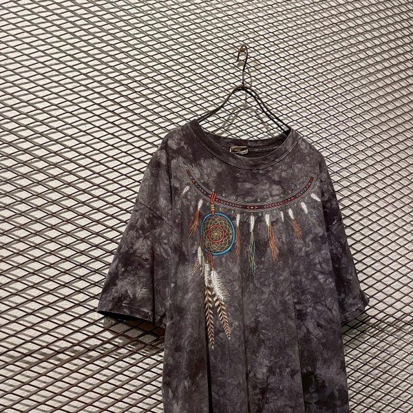 画像2: Used - Feather Tie-dye Tee (2)