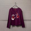 画像1: vivienne westwood RED LABEL - Handprint L/S Tee (1)