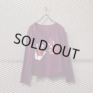 画像: vivienne westwood RED LABEL - Handprint L/S Tee
