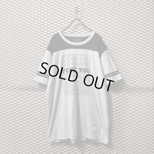 画像1: HYSTERIC GLAMOUR × SUPREME - "FUCK YOU" Tee (Light Blue) (1)