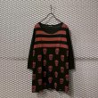 画像1: HYSTERIC GLAMOUR - Skull x Border Tee (1)