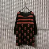 画像: HYSTERIC GLAMOUR - Skull x Border Tee