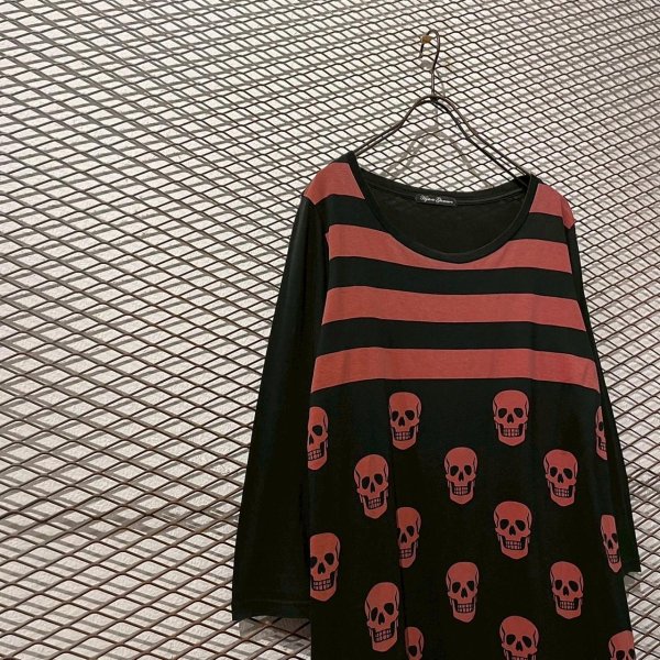 画像2: HYSTERIC GLAMOUR - Skull x Border Tee (2)