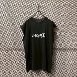 画像: VERSACE - 90's Logo Sleeveless Tee