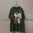 画像1: Used - Mickey & Minnie Tee (1)
