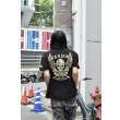 画像5: VANSON - Skull Embroidery Crinkled Polo Shirt (5)