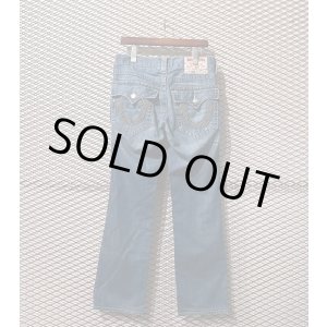 画像: TRUE RELIGION - Studded Flared Denim Pants
