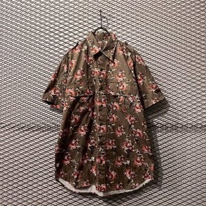 画像: PHENOMENON - Military & Floral S/S Shirt