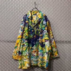画像: KENZO - 90's Floral Shirt Jacket