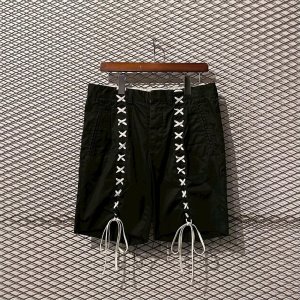 画像: FACETASM - Lace Up Design Short Pants