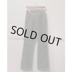 画像: HYSTERIC GLAMOUR - "HAGI" Flared Denim Pants (Black)