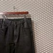 画像4: UNUSED - Cut-off Denim Pants (Black) (4)