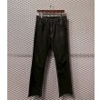 画像1: UNUSED - Cut-off Denim Pants (Black) (1)