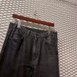 画像2: UNUSED - Cut-off Denim Pants (Black) (2)