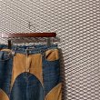 画像4: RIVAL - Switching Flared Denim Pants (4)
